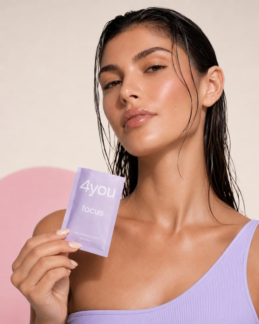 Model — it melts in seconds — feel it kick in